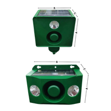 Carica l'immagine nel visualizzatore di Gallery, Repellente per Animali ad Energia Solare con Sensore di Movimento - Ozerty