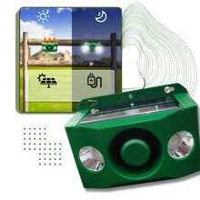 Carica l'immagine nel visualizzatore di Gallery, Repellente per Animali ad Energia Solare con Sensore di Movimento - Ozerty