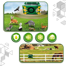 Carica l'immagine nel visualizzatore di Gallery, Repellente per Animali ad Energia Solare con Sensore di Movimento - Ozerty