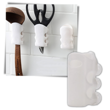 Carica l'immagine nel visualizzatore di Gallery, Supporto per soffione doccia ad aspirazione (confezione da 2) - Ozerty
